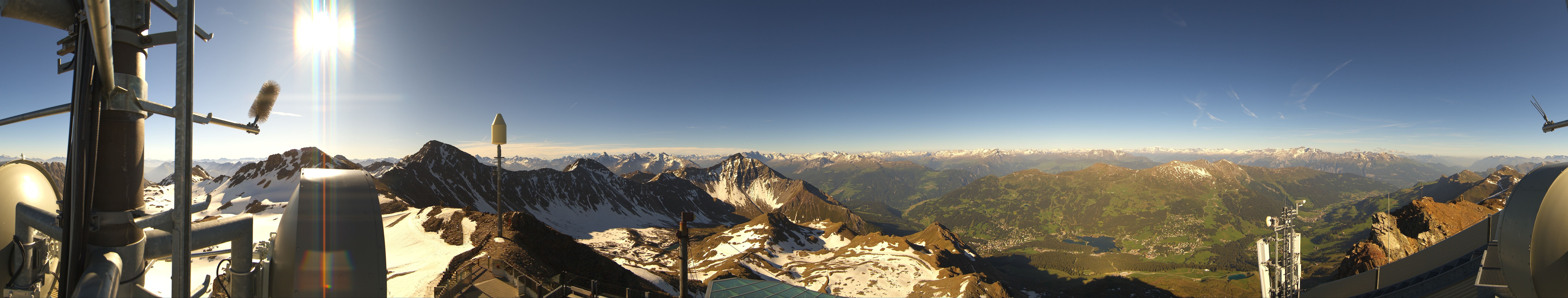 Archiv Foto Webcam Lenzerheide Parpaner Rothorn