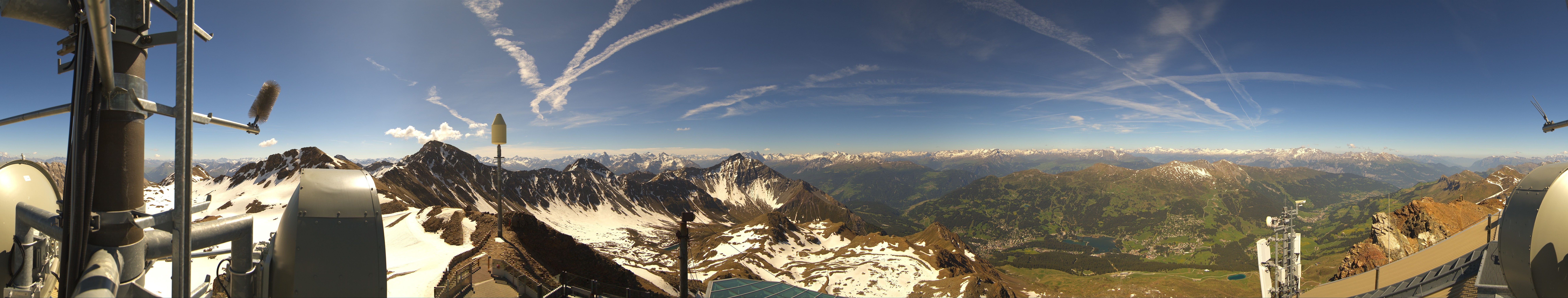 Archiv Foto Webcam Lenzerheide Parpaner Rothorn