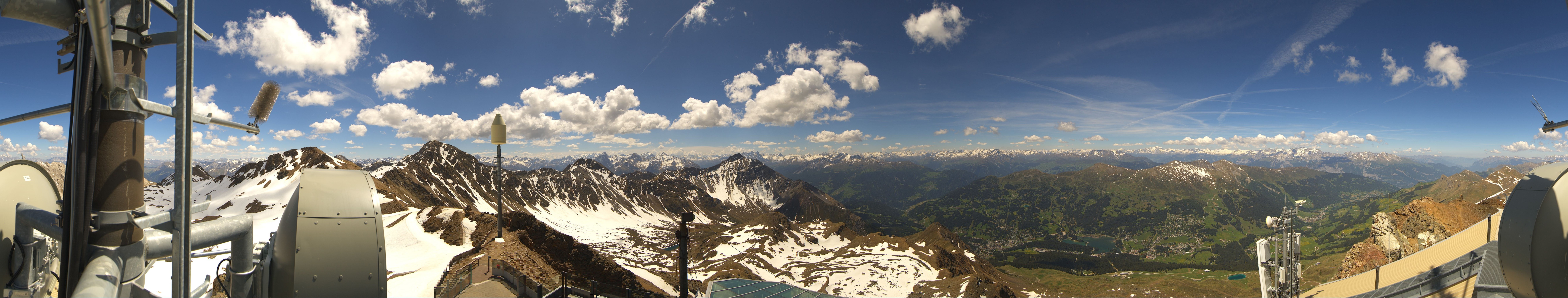 Archiv Foto Webcam Lenzerheide Parpaner Rothorn