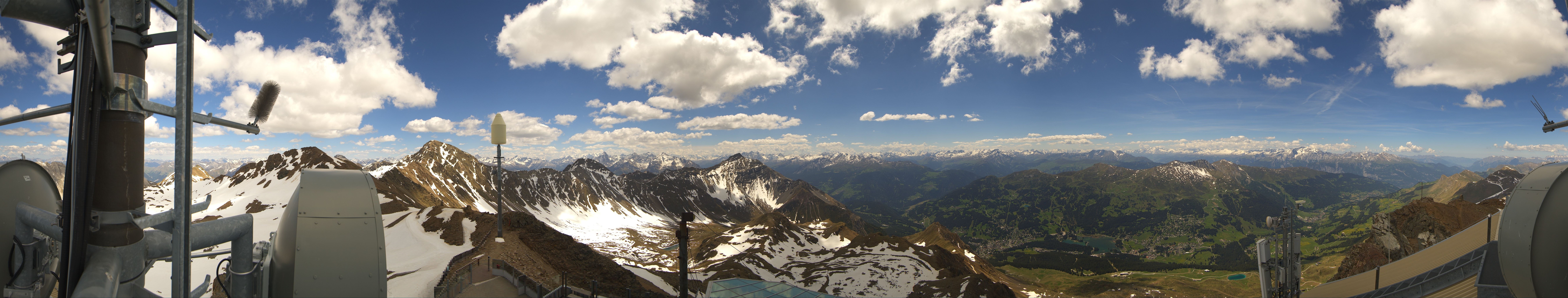 Archiv Foto Webcam Lenzerheide Parpaner Rothorn