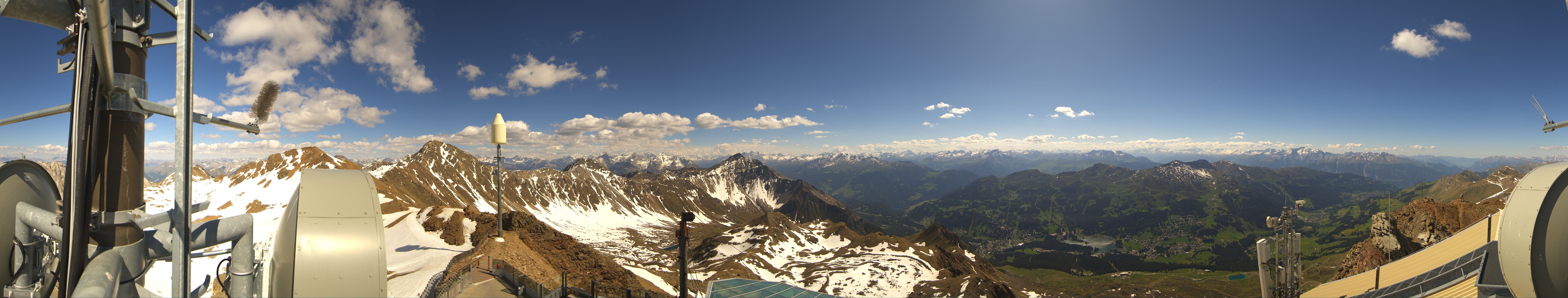 Archiv Foto Webcam Lenzerheide Parpaner Rothorn