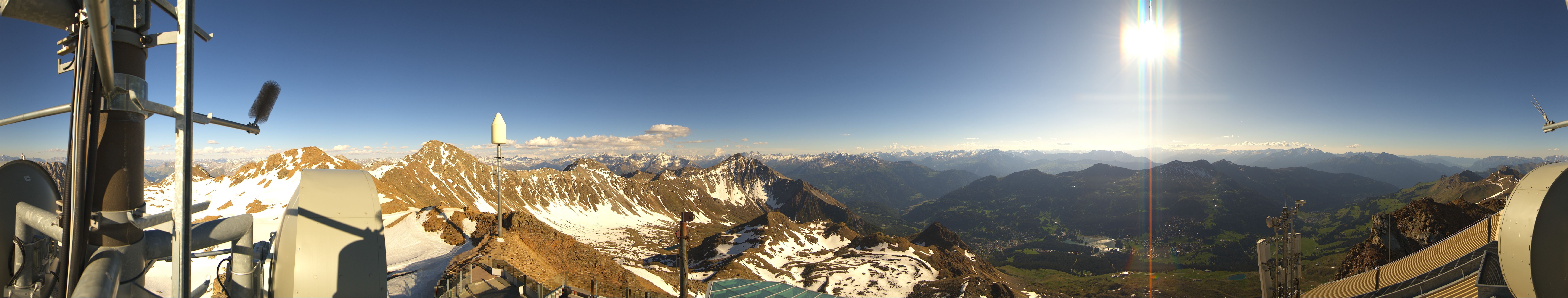 Archiv Foto Webcam Lenzerheide Parpaner Rothorn