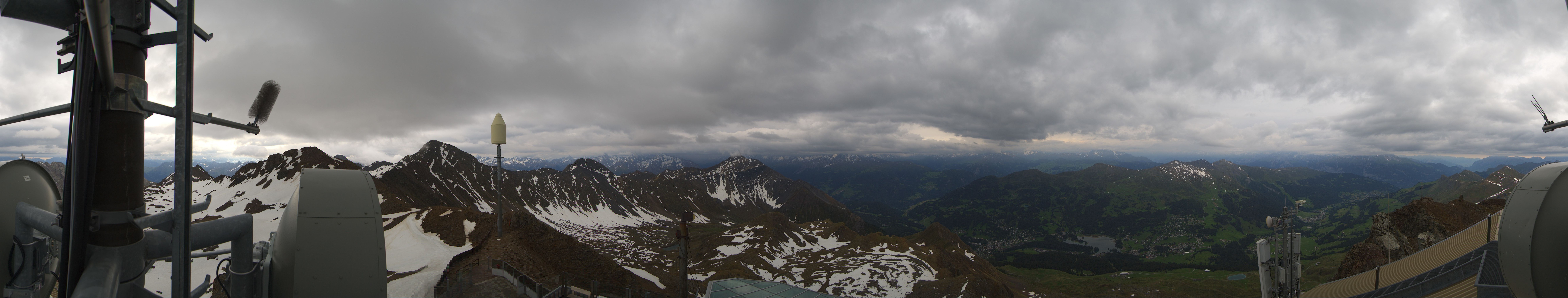 Archiv Foto Webcam Lenzerheide Parpaner Rothorn