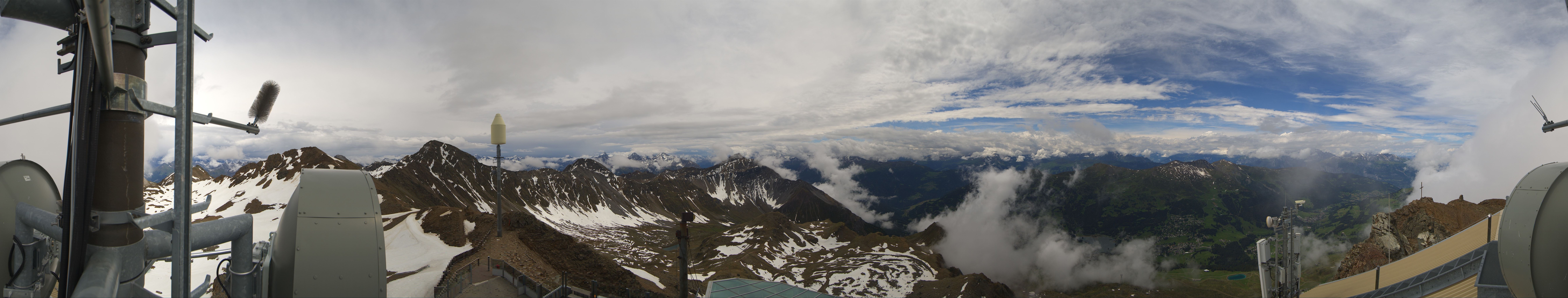 Archived image Webcam Summit Parpaner Rothorn Lenzerheide