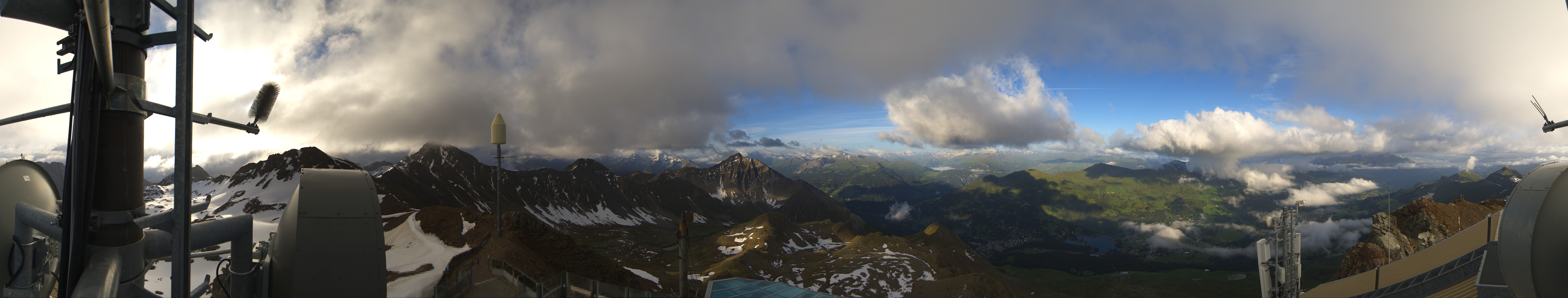 Archiv Foto Webcam Lenzerheide Parpaner Rothorn
