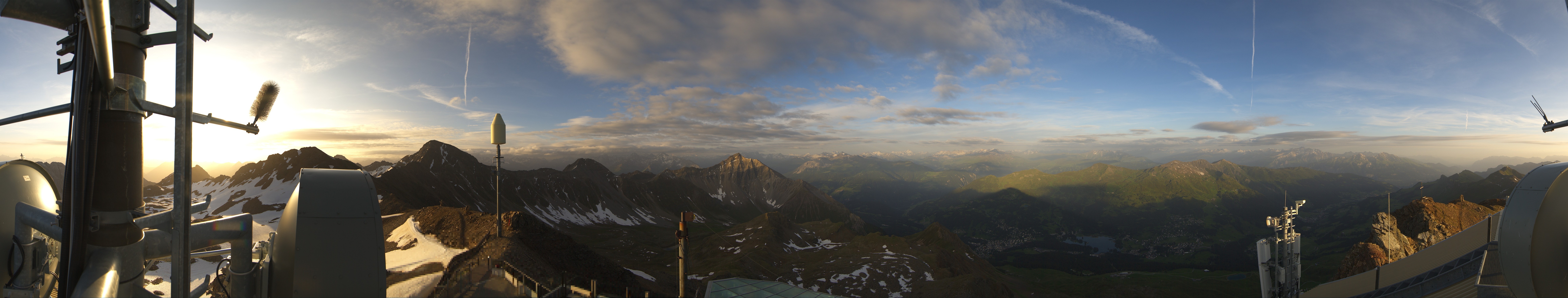 Archived image Webcam Summit Parpaner Rothorn Lenzerheide