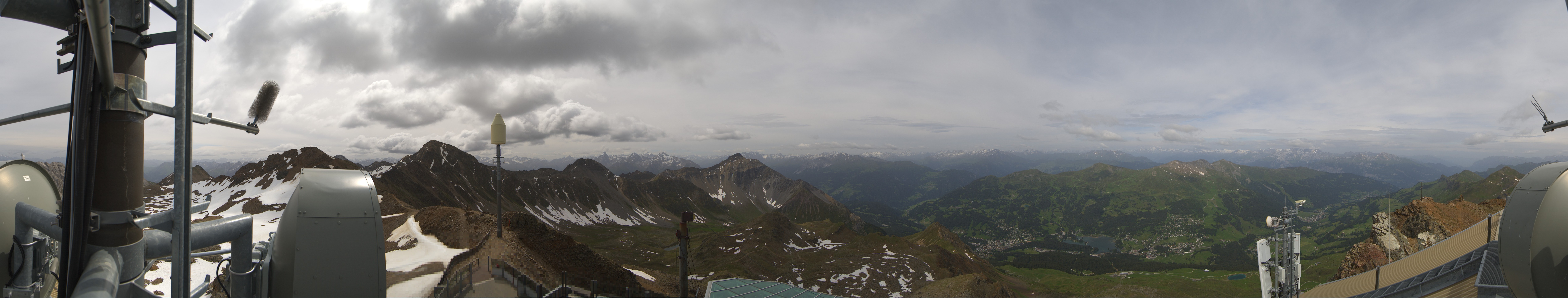 Archived image Webcam Summit Parpaner Rothorn Lenzerheide