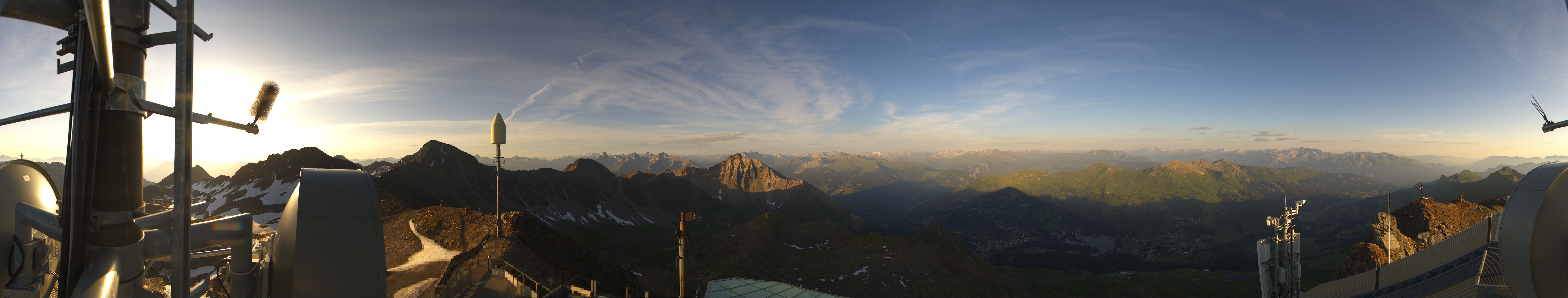 Archiv Foto Webcam Lenzerheide Parpaner Rothorn