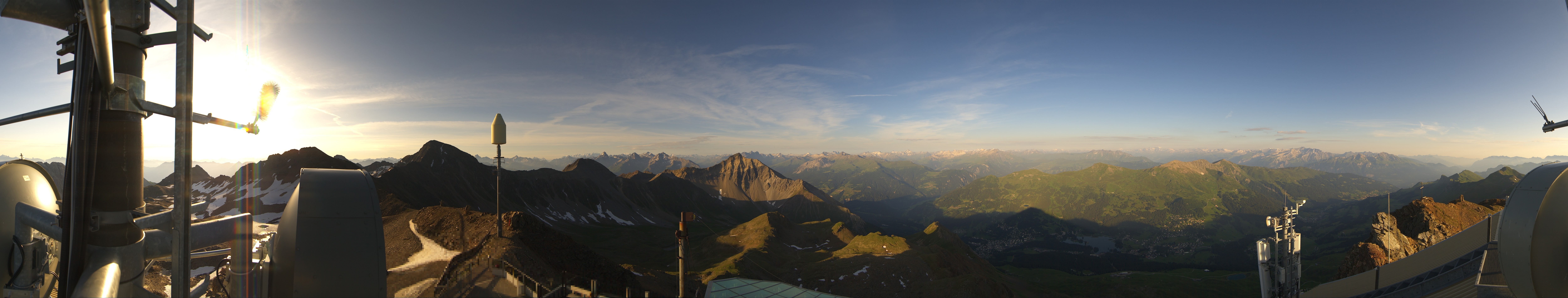Archiv Foto Webcam Lenzerheide Parpaner Rothorn