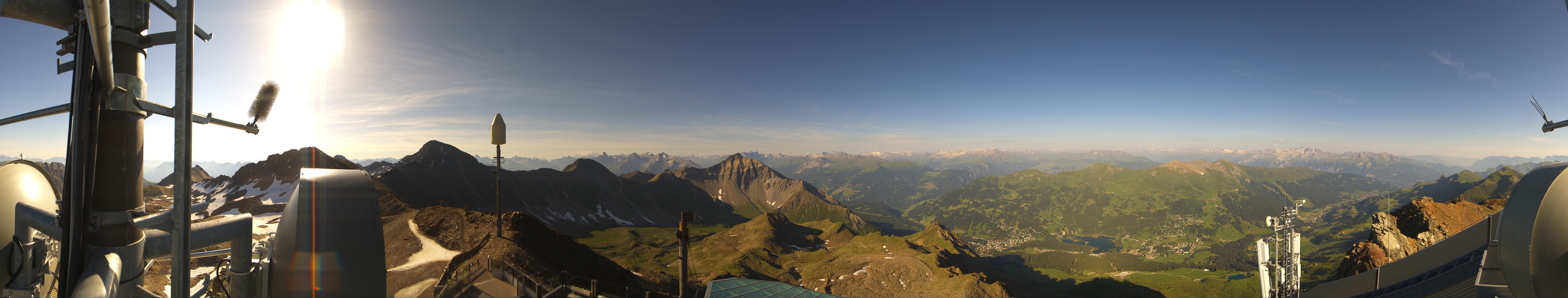 Archiv Foto Webcam Lenzerheide Parpaner Rothorn