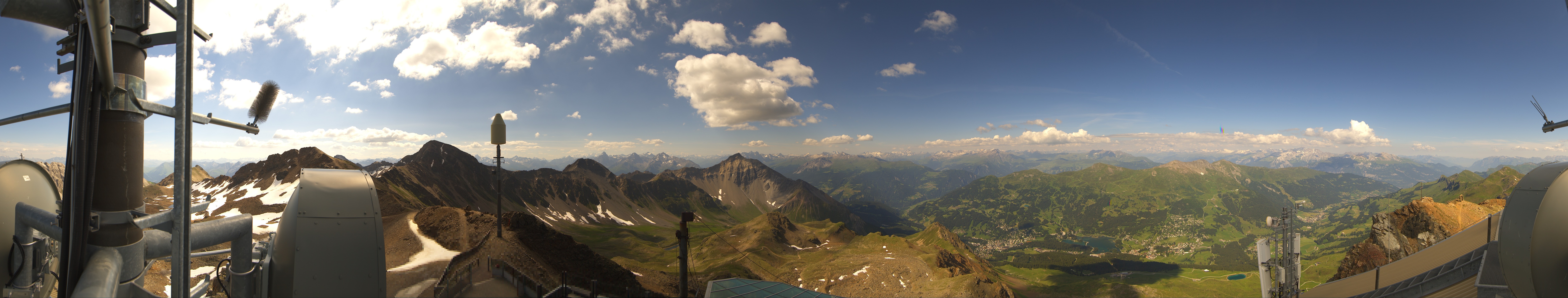 Archiv Foto Webcam Lenzerheide Parpaner Rothorn