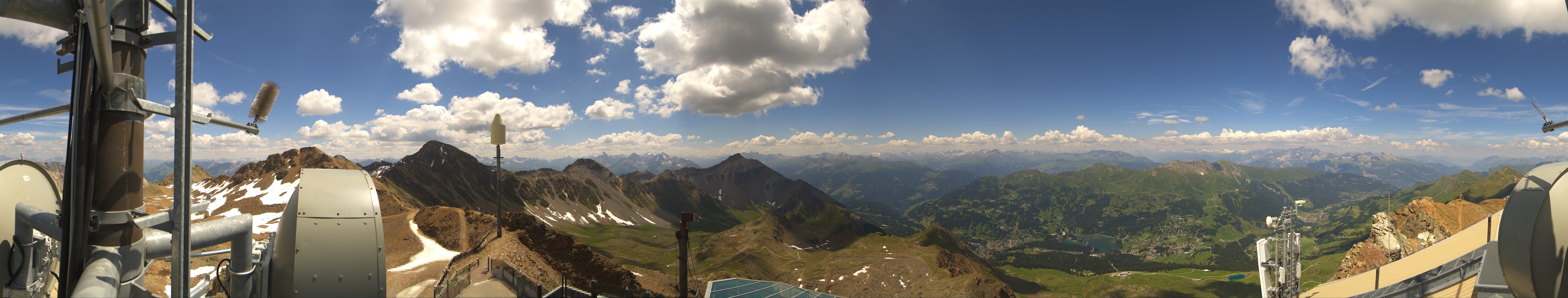 Archiv Foto Webcam Lenzerheide Parpaner Rothorn