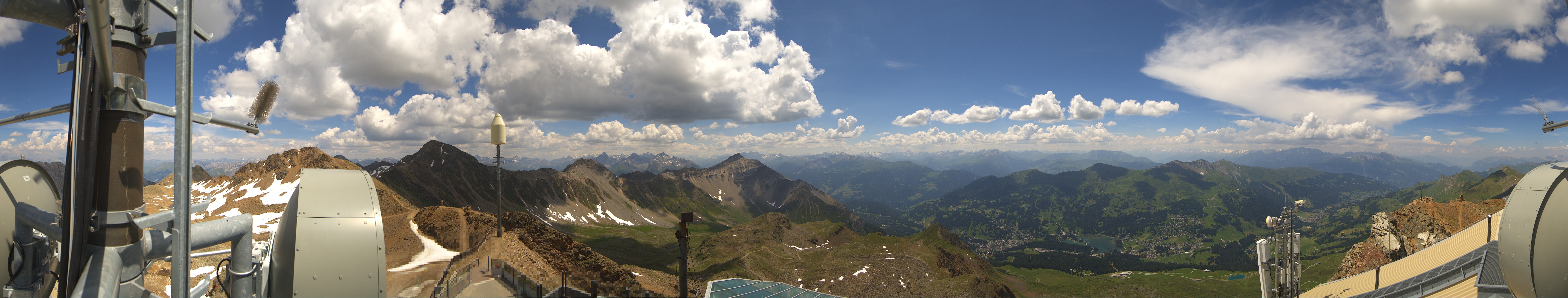 Archiv Foto Webcam Lenzerheide Parpaner Rothorn