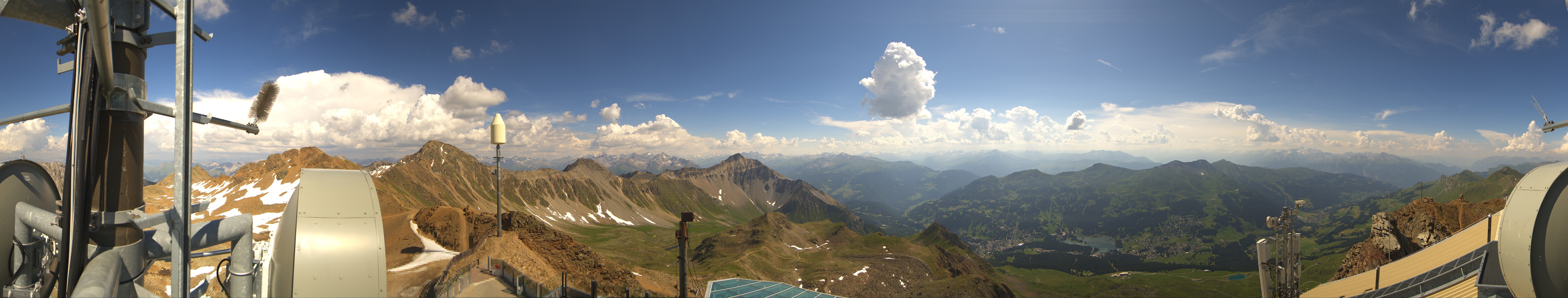 Archiv Foto Webcam Lenzerheide Parpaner Rothorn