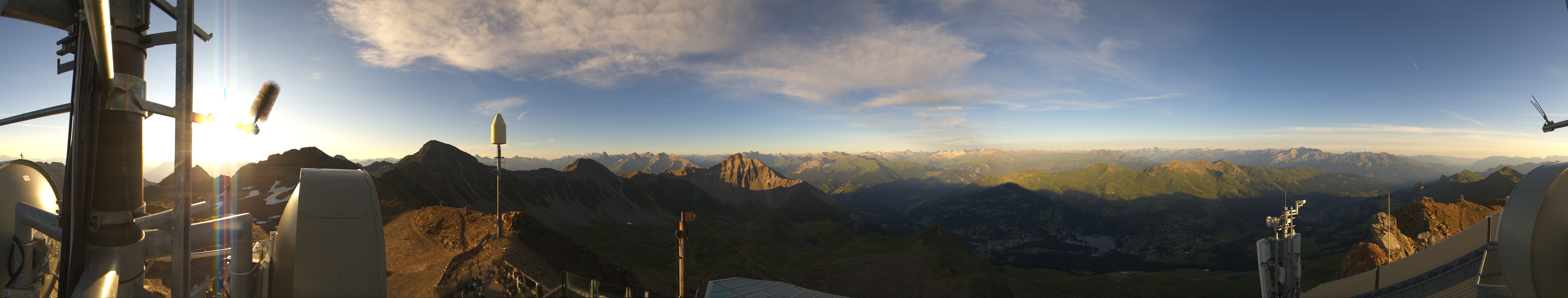 Archiv Foto Webcam Lenzerheide Parpaner Rothorn