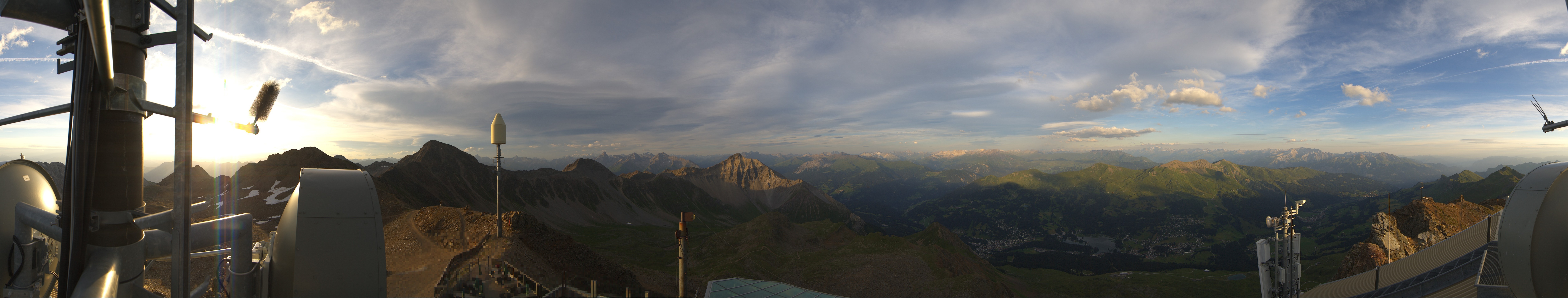Archiv Foto Webcam Lenzerheide Parpaner Rothorn