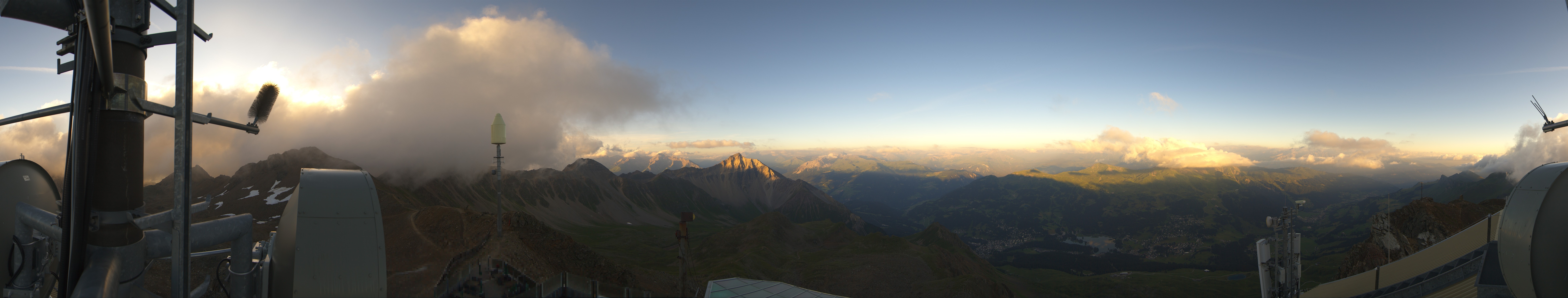 Archiv Foto Webcam Lenzerheide Parpaner Rothorn