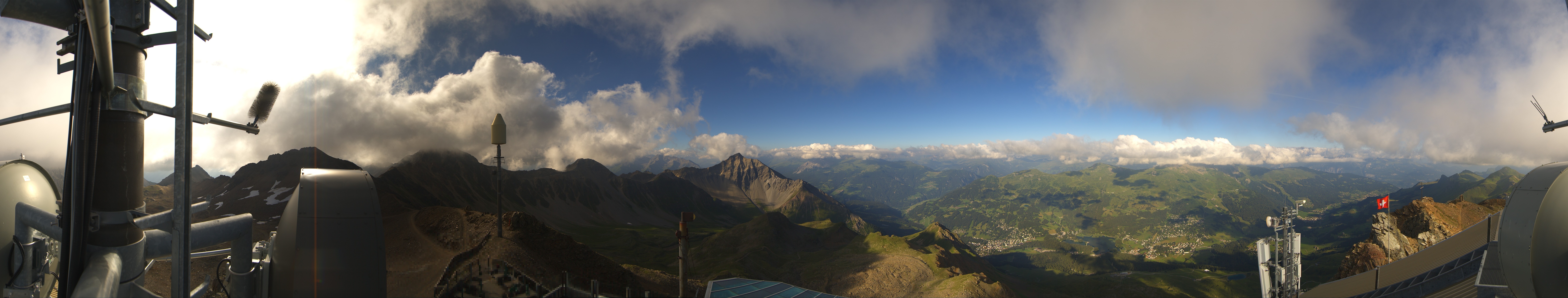 Archiv Foto Webcam Lenzerheide Parpaner Rothorn