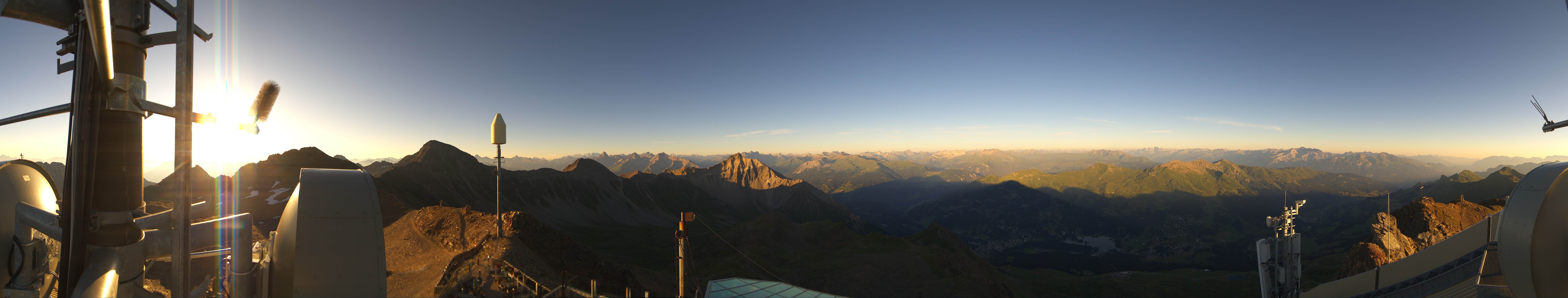 Archived image Webcam Summit Parpaner Rothorn Lenzerheide