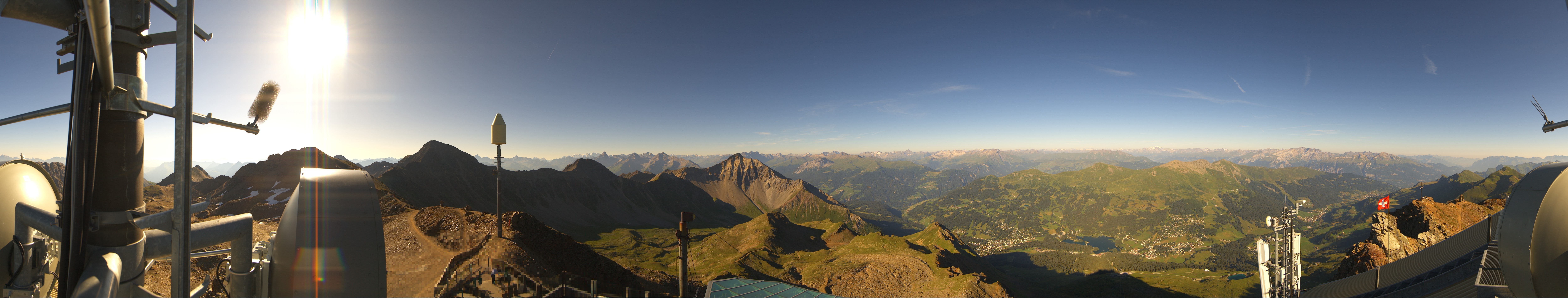 Archived image Webcam Summit Parpaner Rothorn Lenzerheide