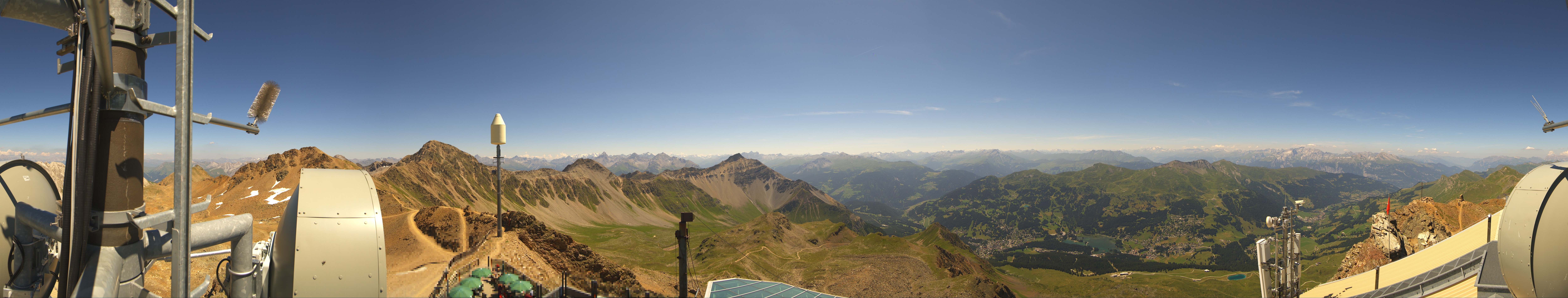 Archived image Webcam Summit Parpaner Rothorn Lenzerheide