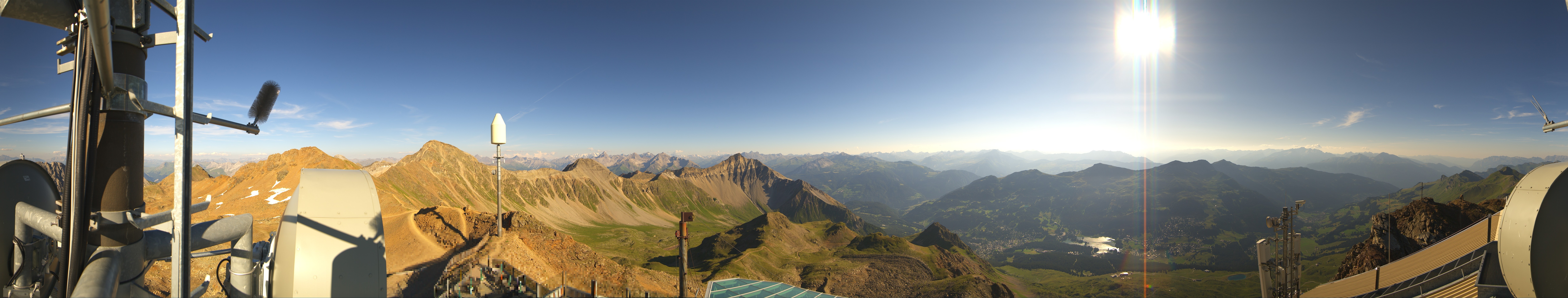 Archived image Webcam Summit Parpaner Rothorn Lenzerheide