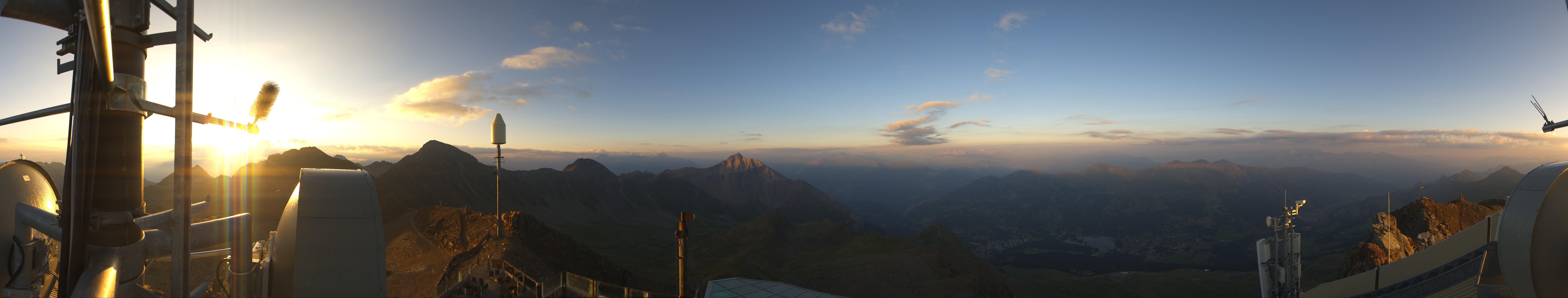 Archiv Foto Webcam Lenzerheide Parpaner Rothorn