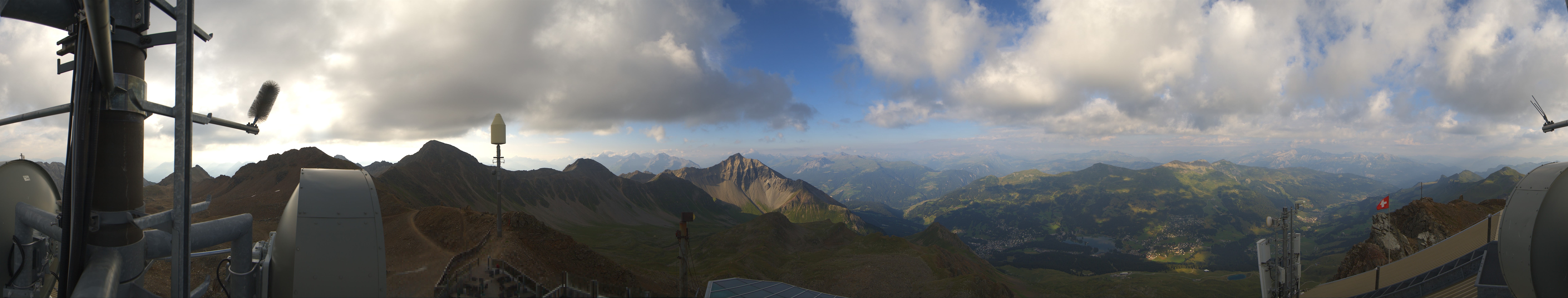 Archiv Foto Webcam Lenzerheide Parpaner Rothorn
