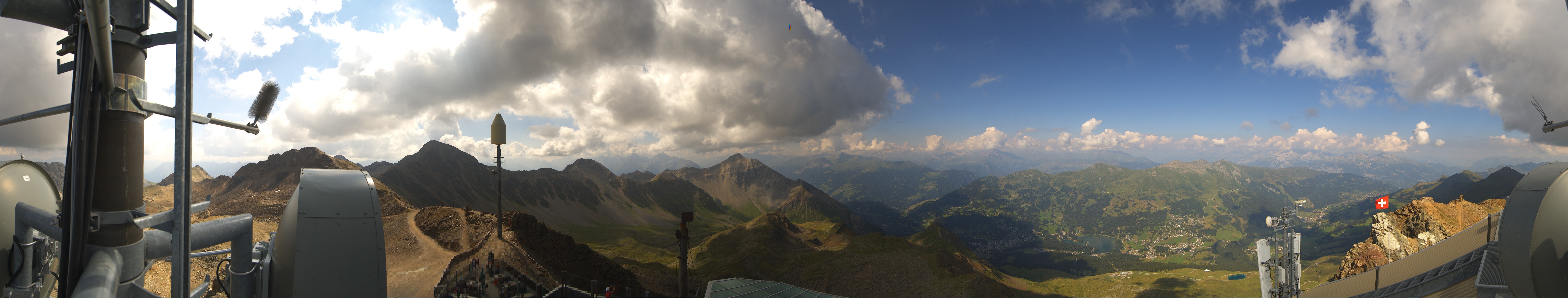 Archiv Foto Webcam Lenzerheide Parpaner Rothorn