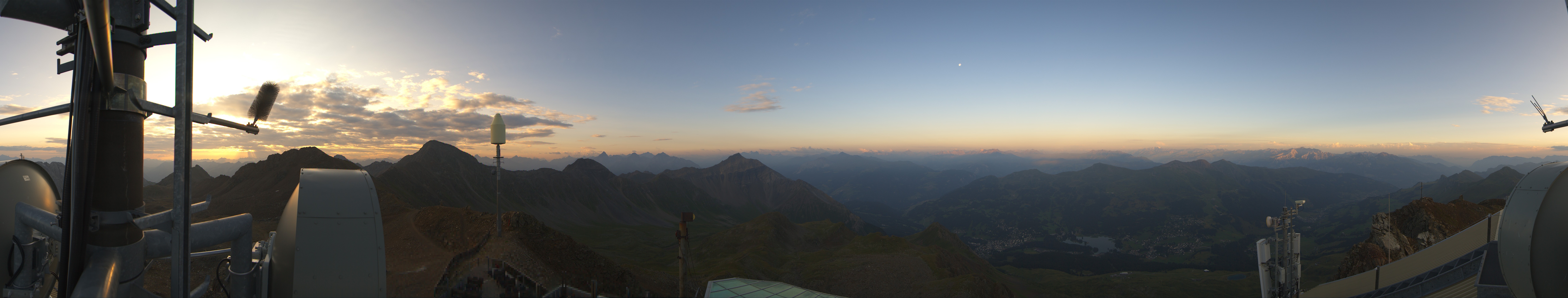 Archiv Foto Webcam Lenzerheide Parpaner Rothorn