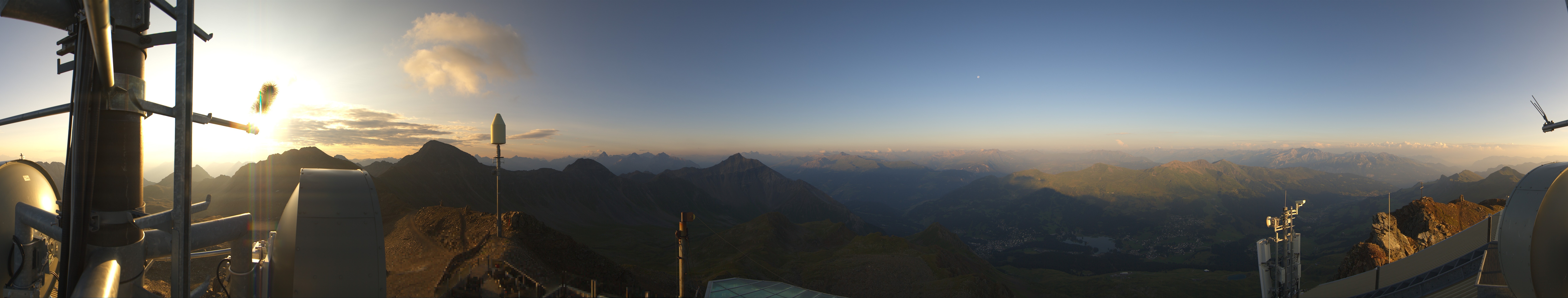 Archiv Foto Webcam Lenzerheide Parpaner Rothorn