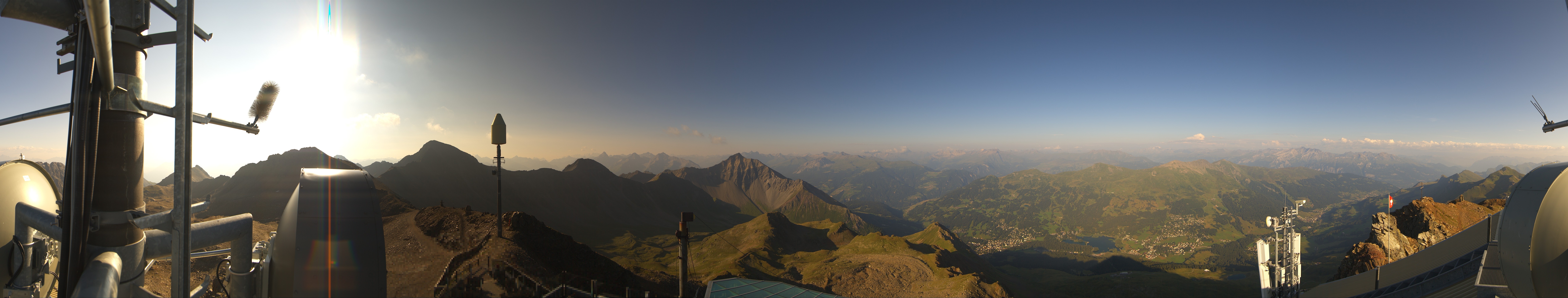 Archiv Foto Webcam Lenzerheide Parpaner Rothorn