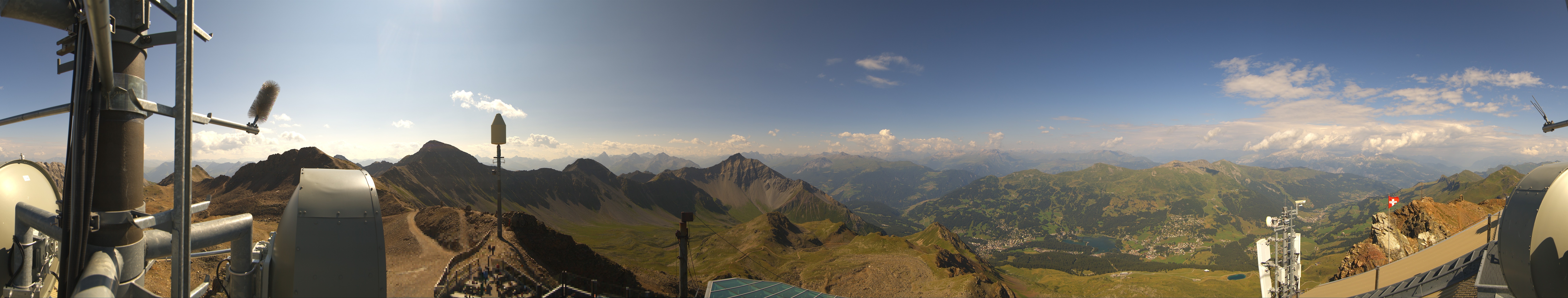Archiv Foto Webcam Lenzerheide Parpaner Rothorn
