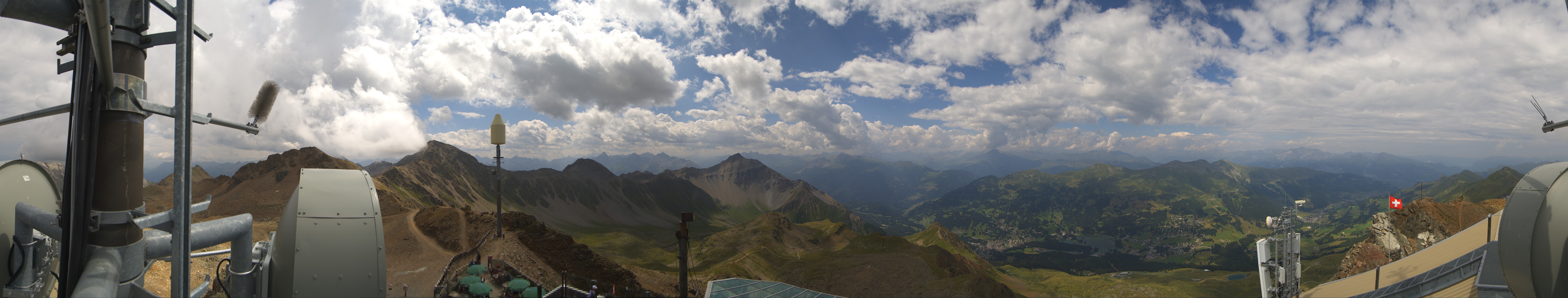 Archiv Foto Webcam Lenzerheide Parpaner Rothorn