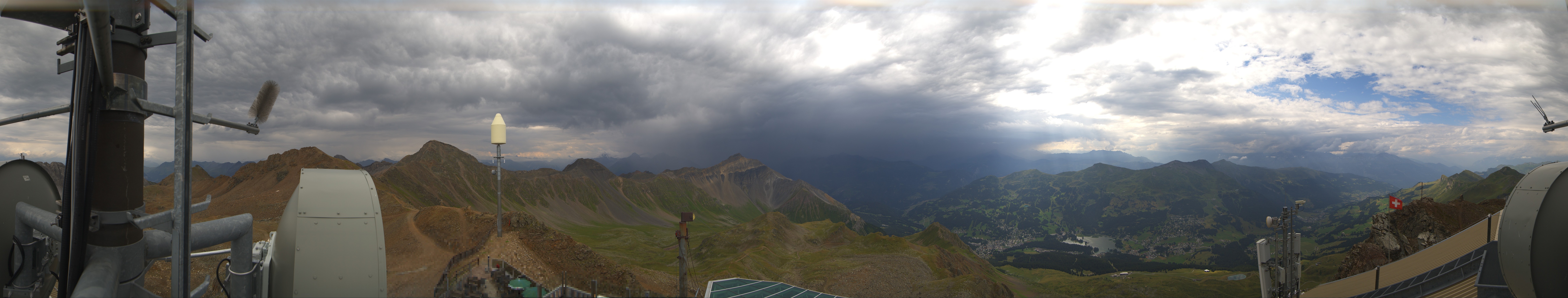 Archiv Foto Webcam Lenzerheide Parpaner Rothorn