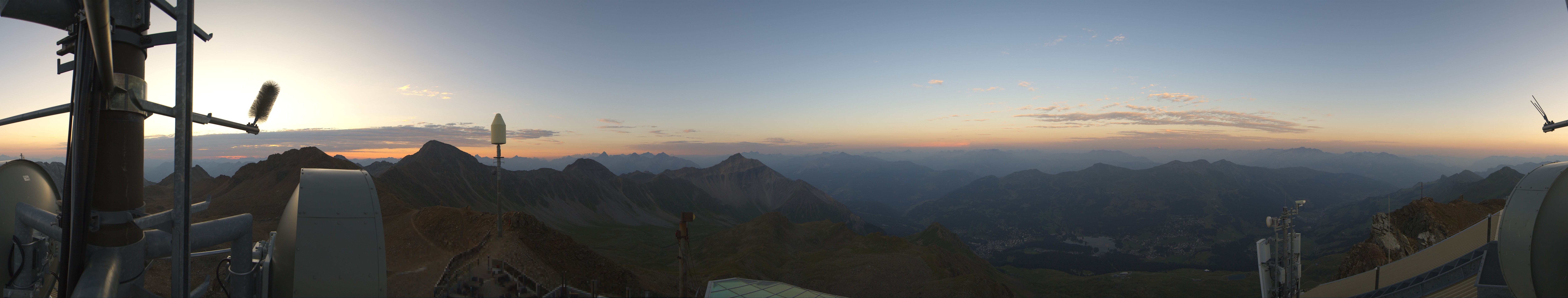 Archiv Foto Webcam Lenzerheide Parpaner Rothorn