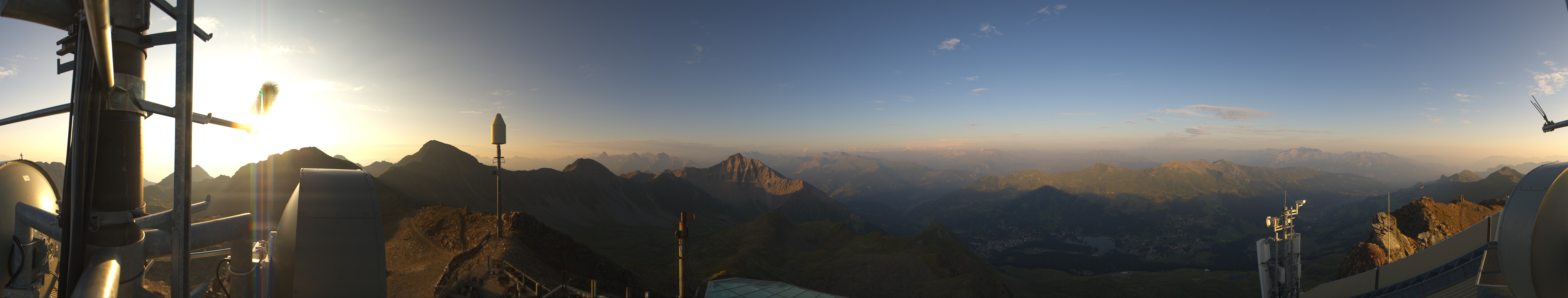 Archiv Foto Webcam Lenzerheide Parpaner Rothorn