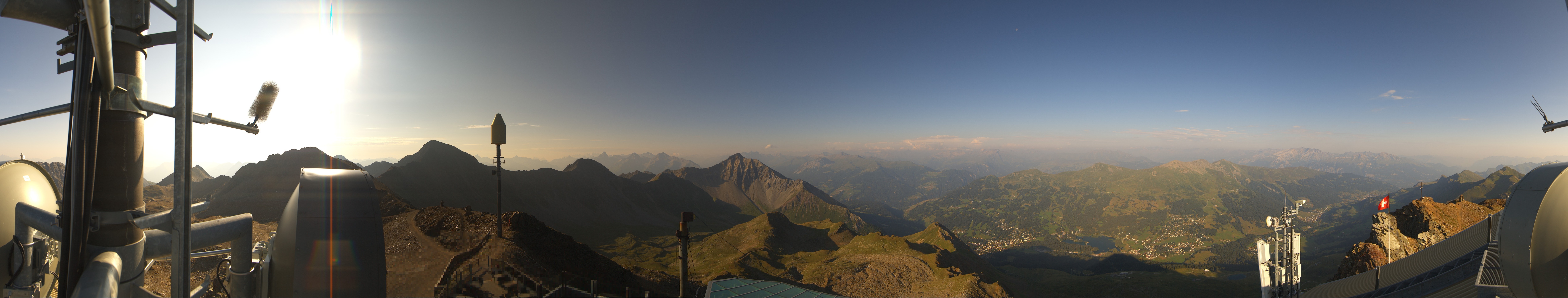 Archiv Foto Webcam Lenzerheide Parpaner Rothorn