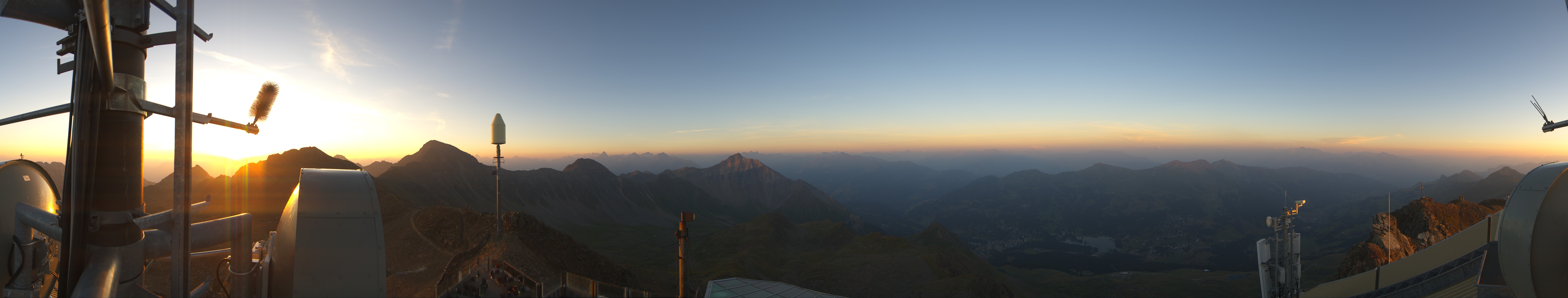 Archiv Foto Webcam Lenzerheide Parpaner Rothorn