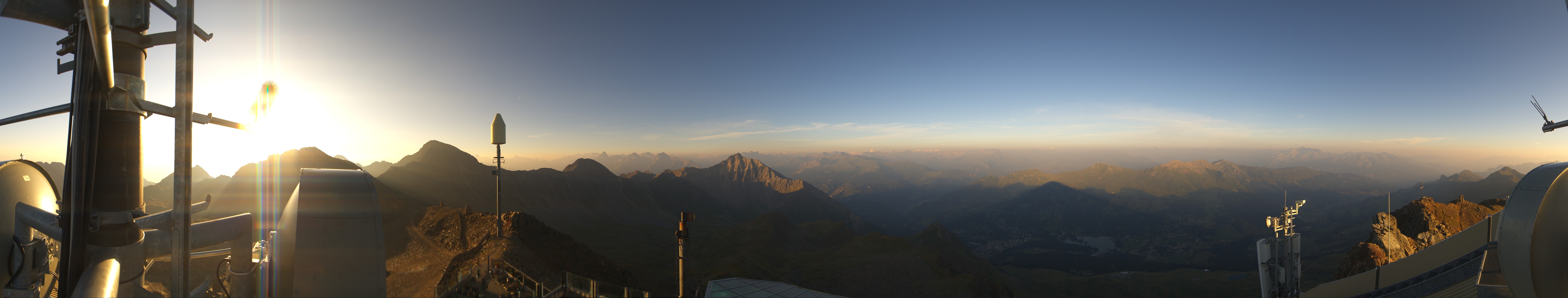 Archiv Foto Webcam Lenzerheide Parpaner Rothorn