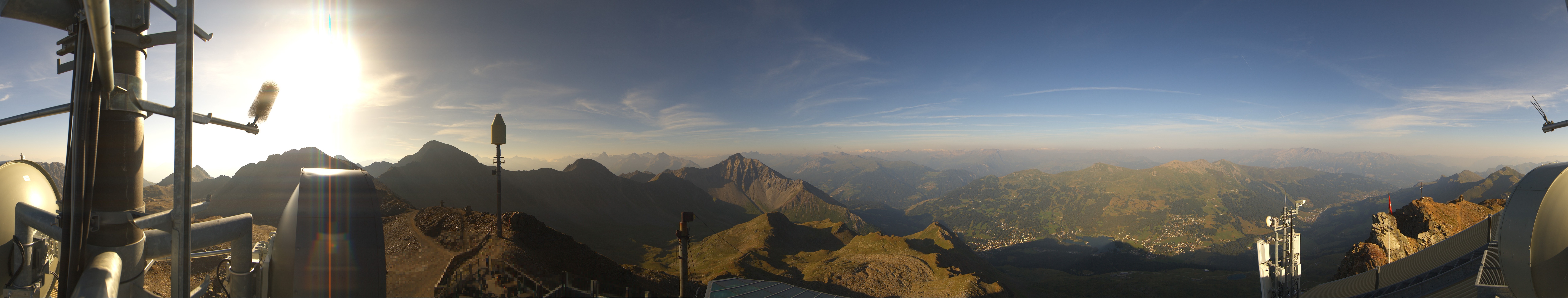 Archiv Foto Webcam Lenzerheide Parpaner Rothorn