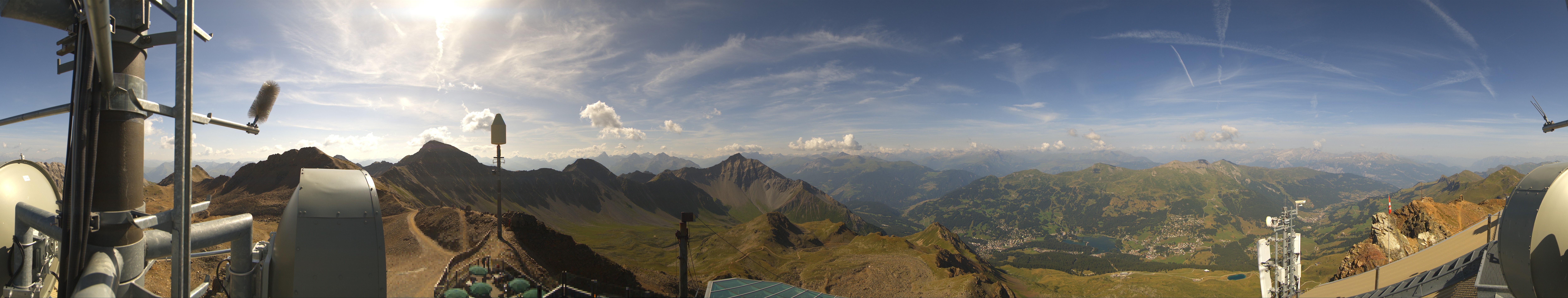 Archiv Foto Webcam Lenzerheide Parpaner Rothorn