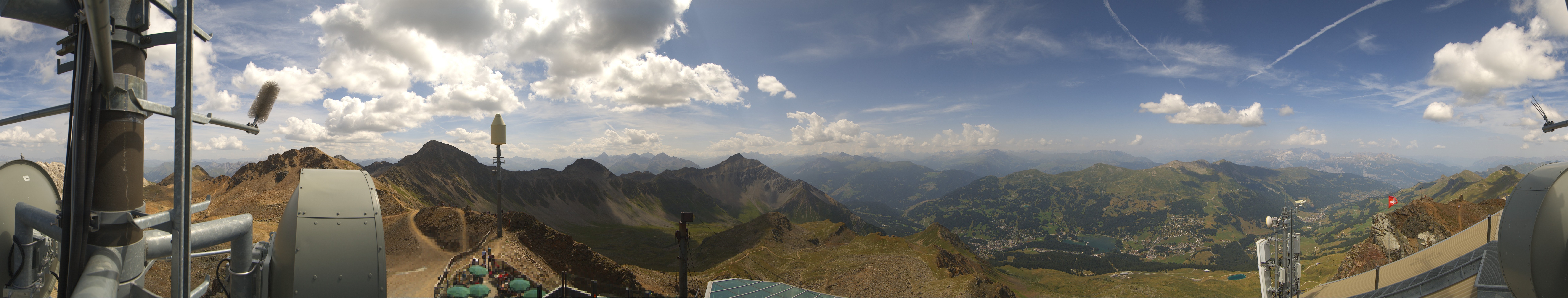 Archiv Foto Webcam Lenzerheide Parpaner Rothorn