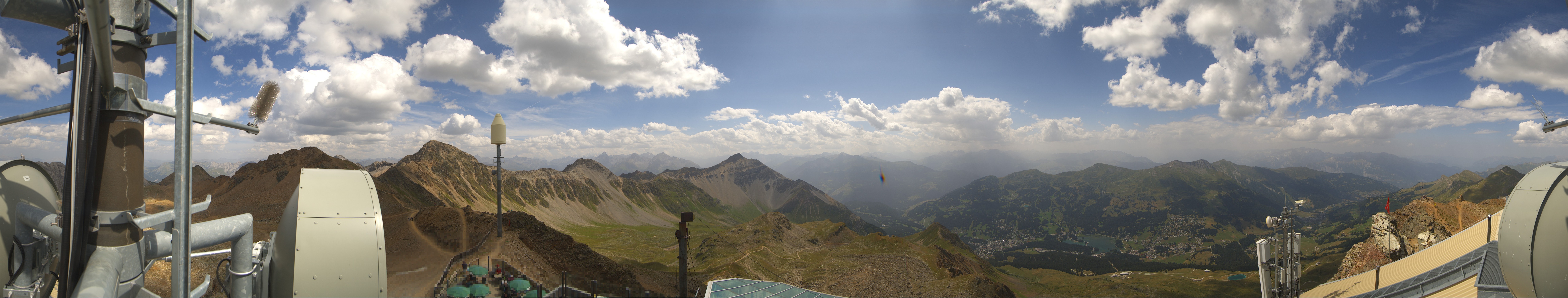 Archiv Foto Webcam Lenzerheide Parpaner Rothorn