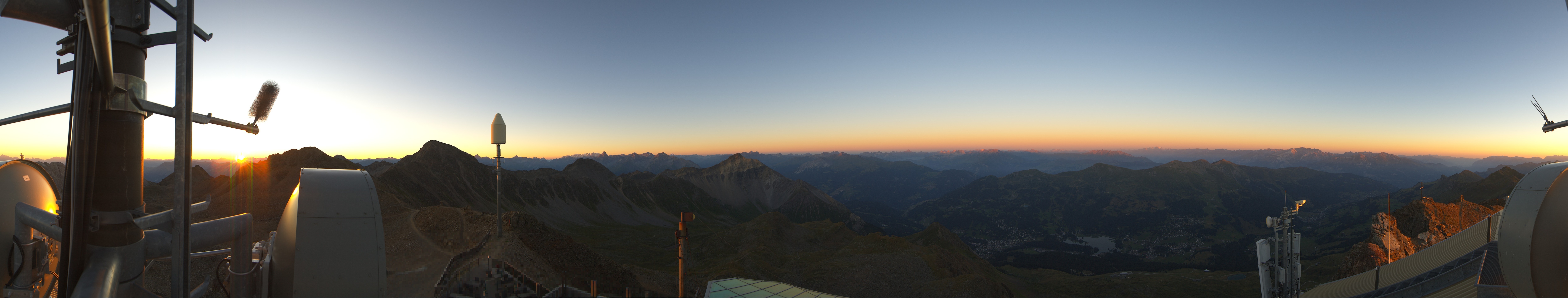 Archiv Foto Webcam Lenzerheide Parpaner Rothorn