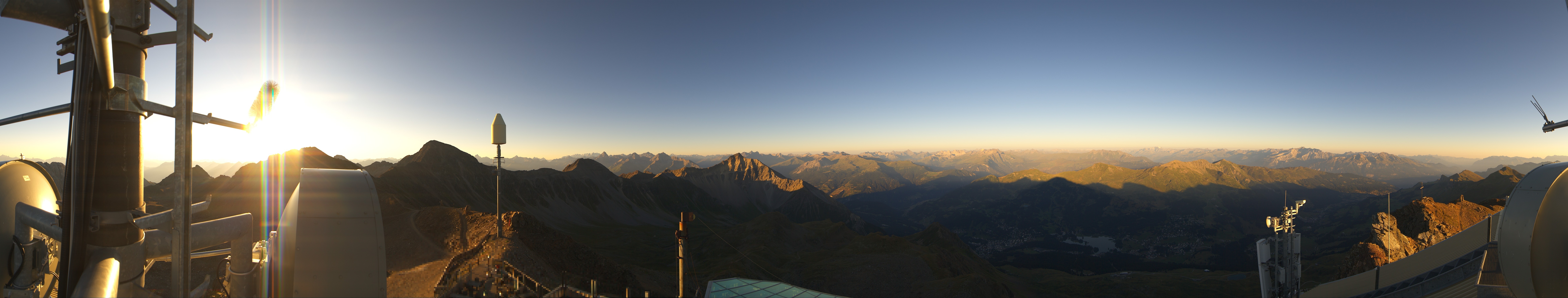 Archiv Foto Webcam Lenzerheide Parpaner Rothorn