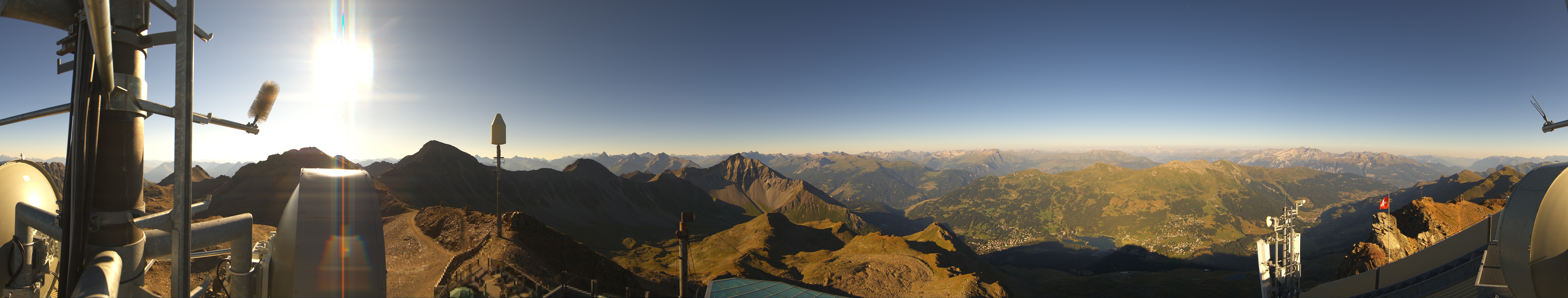 Archiv Foto Webcam Lenzerheide Parpaner Rothorn