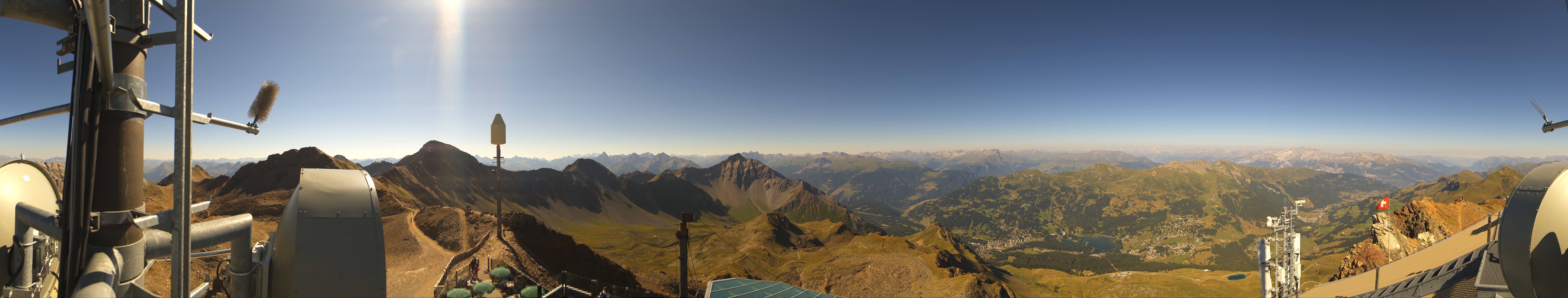 Archiv Foto Webcam Lenzerheide Parpaner Rothorn