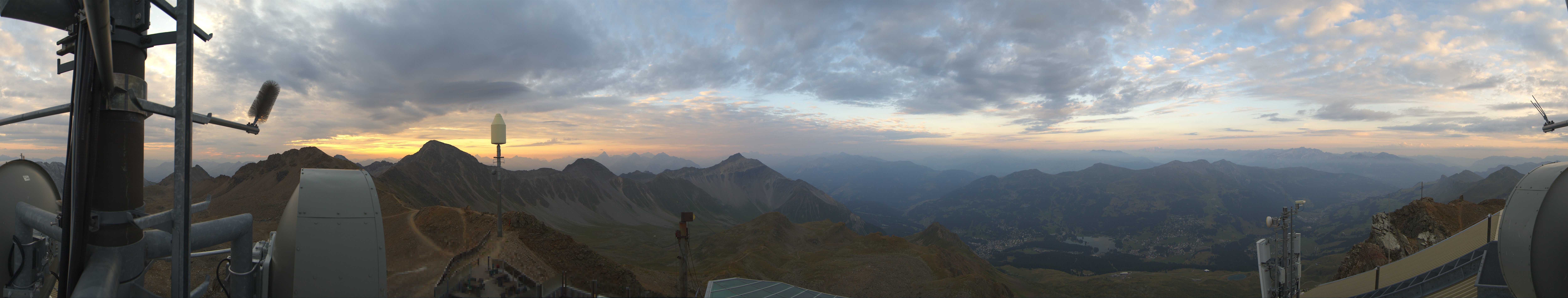 Archiv Foto Webcam Lenzerheide Parpaner Rothorn