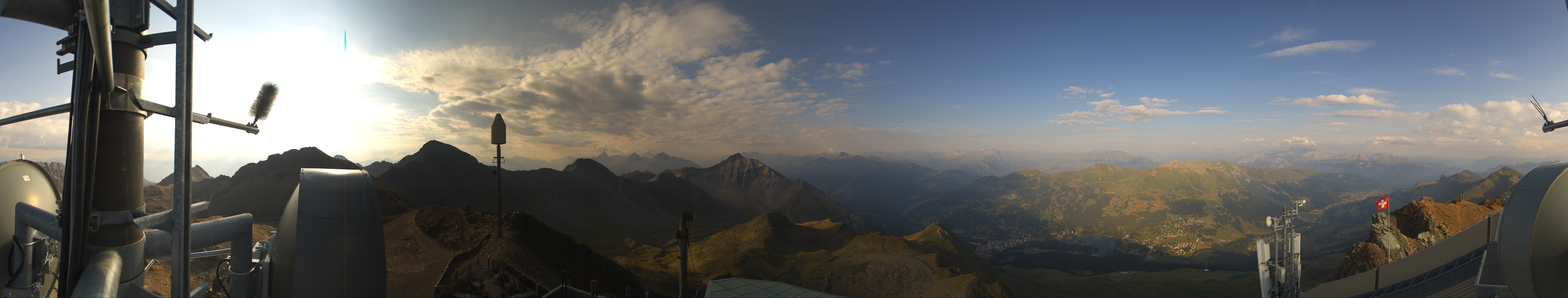 Archiv Foto Webcam Lenzerheide Parpaner Rothorn